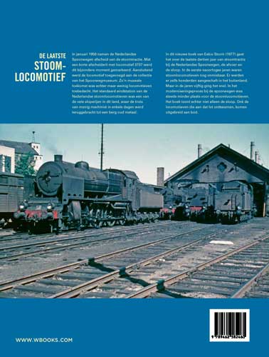 Achterkant van De laatste stoomlocomotief