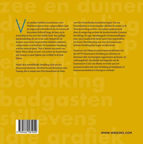Achterkant van De schilders van Domburg