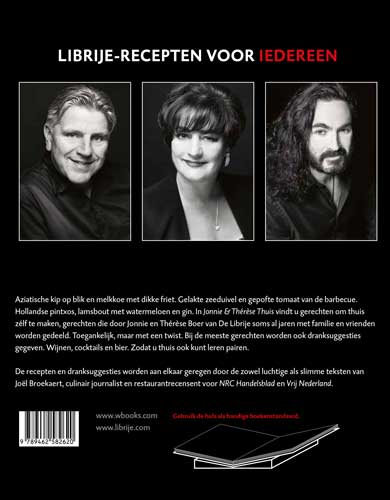 Achterkant van Jonnie & Thérèse thuis