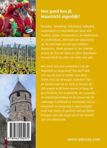 Achterkant van Ken je Maastricht en omgeving