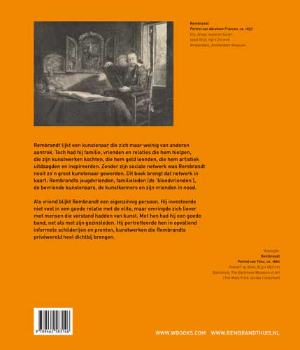 Achterkant van Rembrandts social network