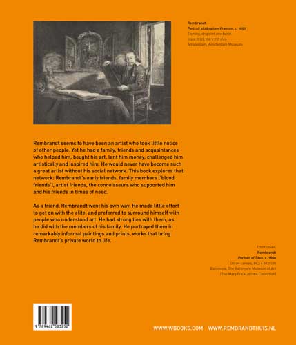 Achterkant van Rembrandts social network