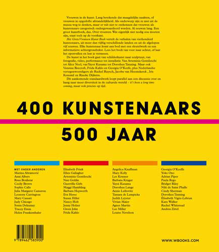 Achterkant van Het grote vrouwen kunst boek