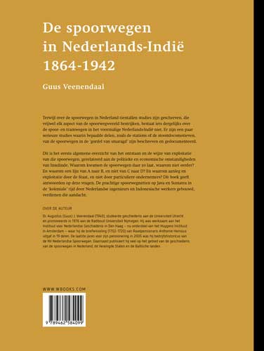 Achterkant van De spoorwegen in Nederlands-Indië 1864-1942
