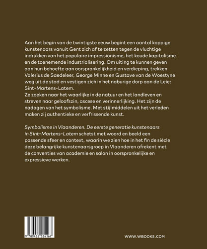 Achterkant van Symbolisme in Vlaanderen