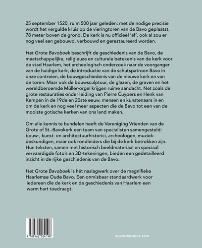 Achterkant van Het Grote Bavoboek