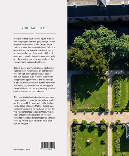 Achterkant van Atlas van Twickel