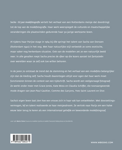 Achterkant van Sacha!