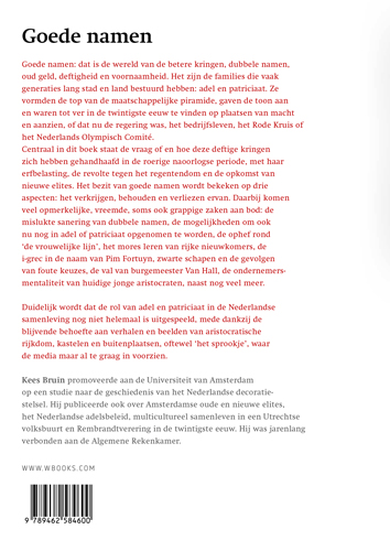 Achterkant van Goede namen