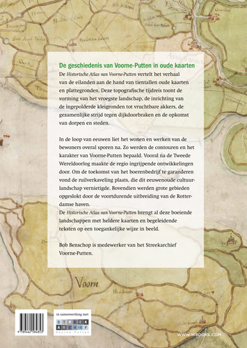 Achterkant van Historische atlas van Voorne-Putten
