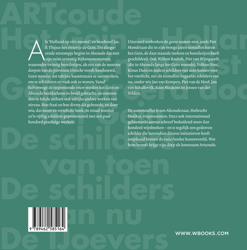 Achterkant van De schilders van Abcoude en het Gein