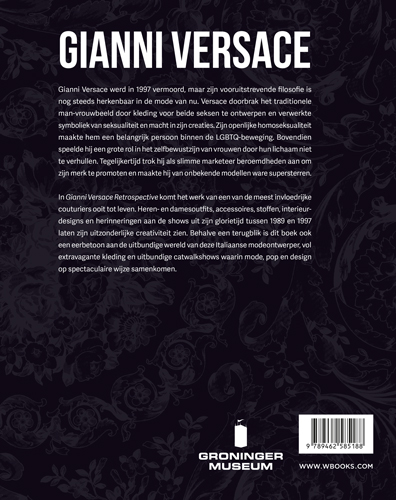 Achterkant van Gianni Versace
