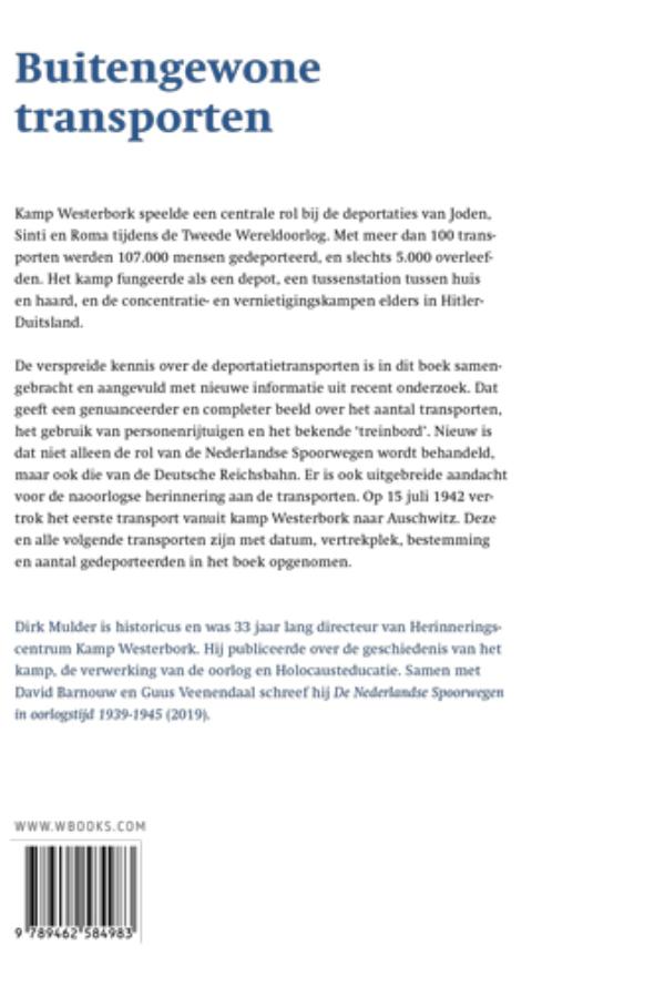 Achterkant van Buitengewone transporten