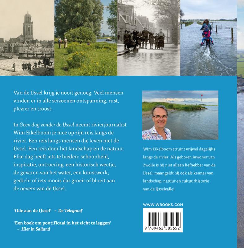 Achterkant van Geen dag zonder de IJssel