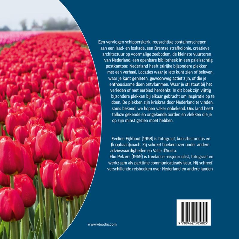 Achterkant van Het 50 plekkenboek