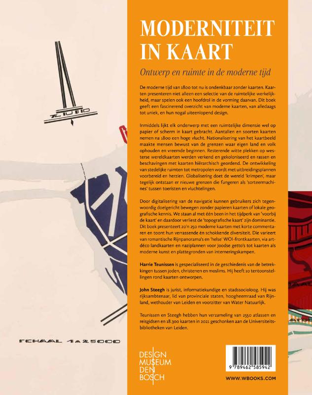 Achterkant van Moderniteit in kaart
