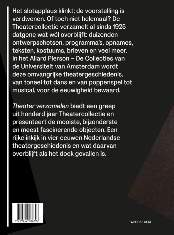 Achterkant van Theater verzamelen