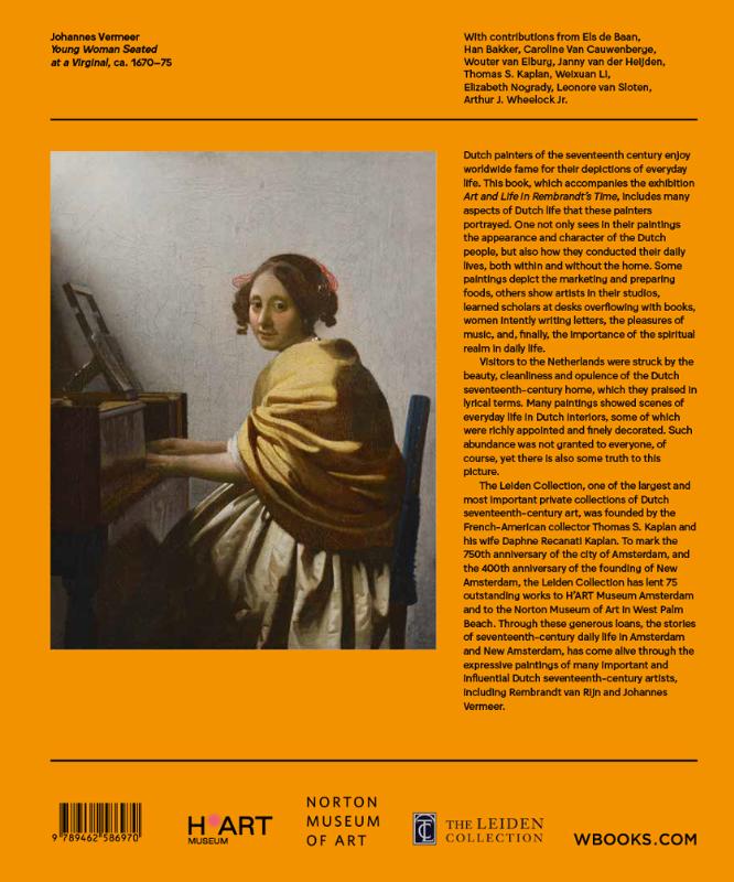 Achterkant van Art and life in Rembrandt's time