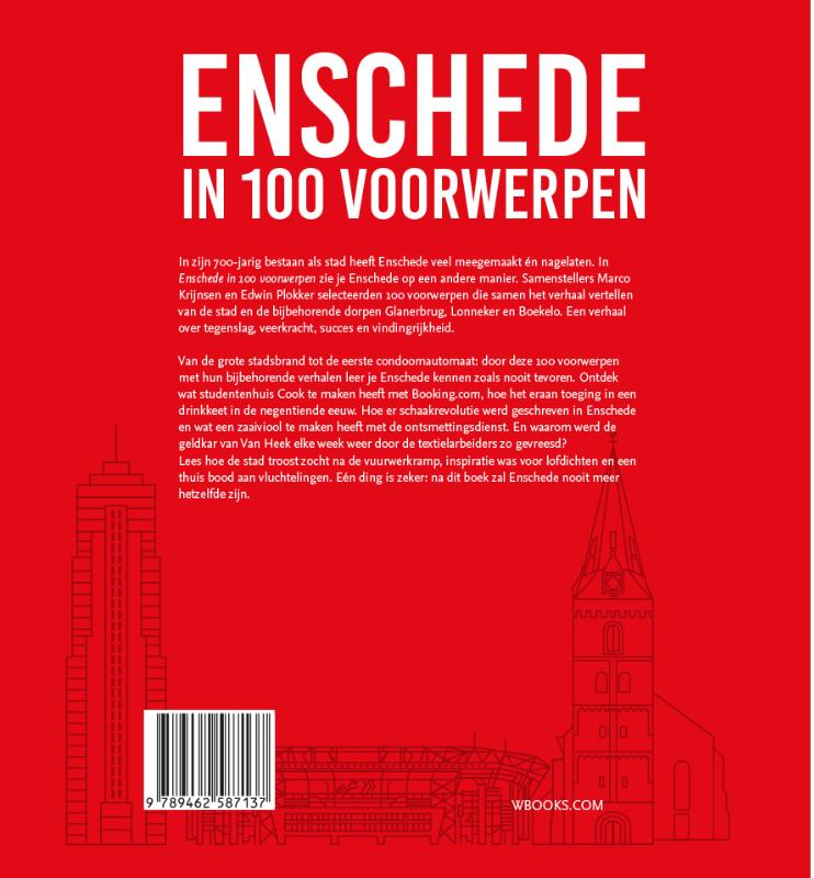 Achterkant van Enschede in 100 voorwerpen