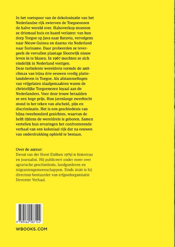 Achterkant van De Toegoenezen