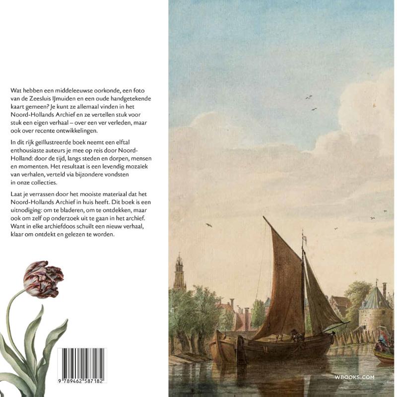 Achterkant van Op reis door Noord-Holland