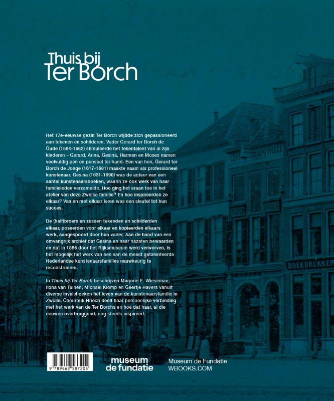 Achterkant van Thuis bij Ter Borch