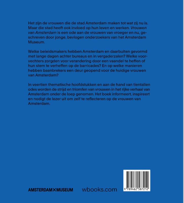 Achterkant van De vrouwen van Amsterdam