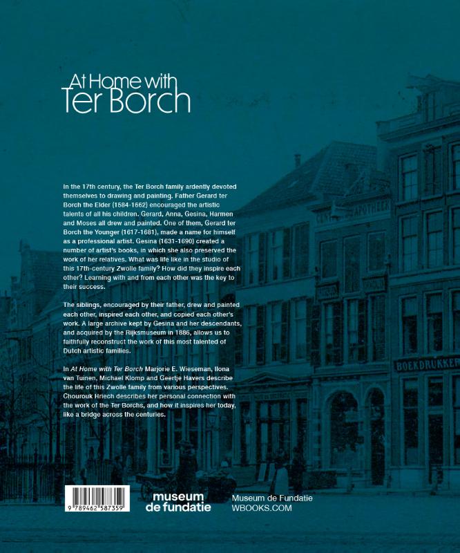 Achterkant van At Home with Ter Borch