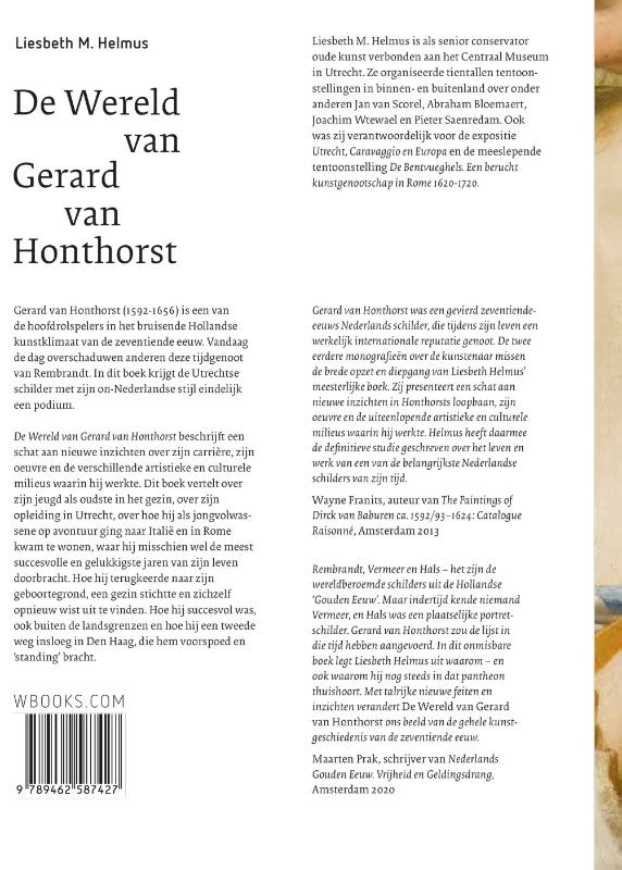 Achterkant van De wereld van Gerard van Honthorst