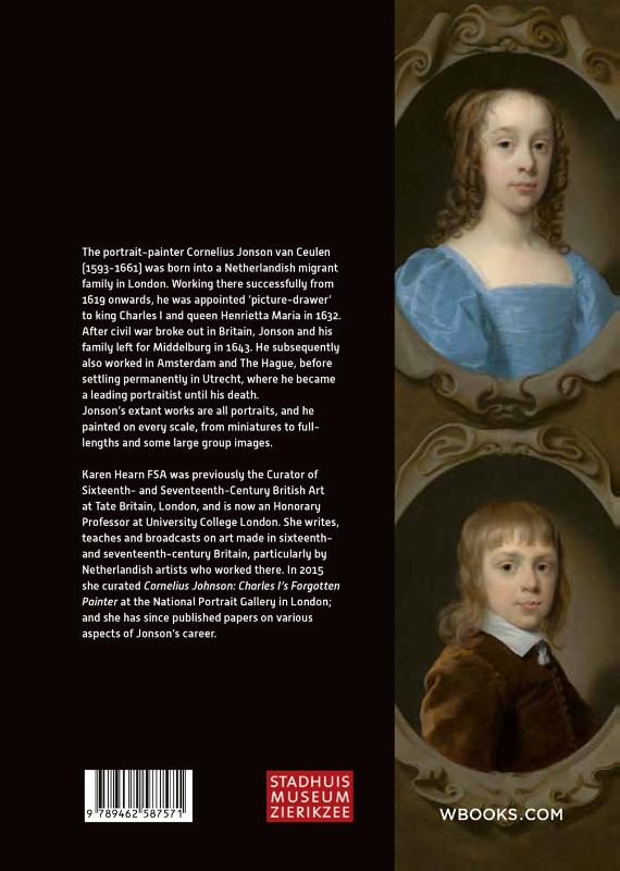 Achterkant van Cornelius Jonson van Ceulen