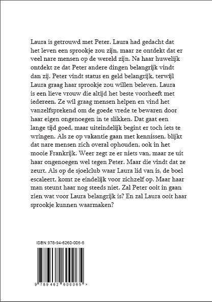 Achterkant van Laura's sprookje