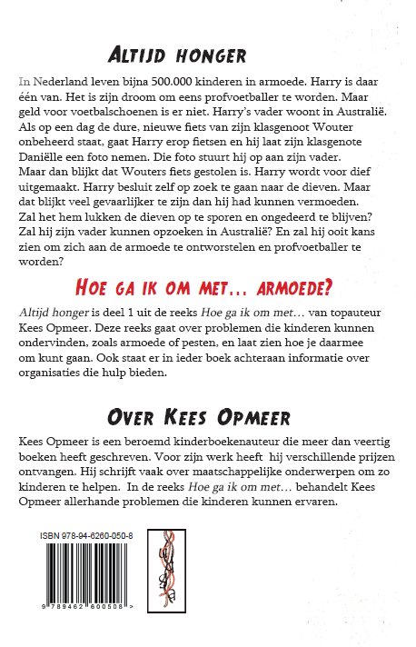Achterkant van Altijd honger