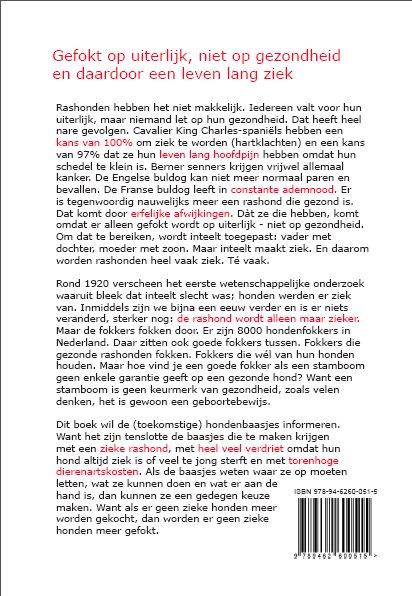 Achterkant van Het leed dat rashond heet