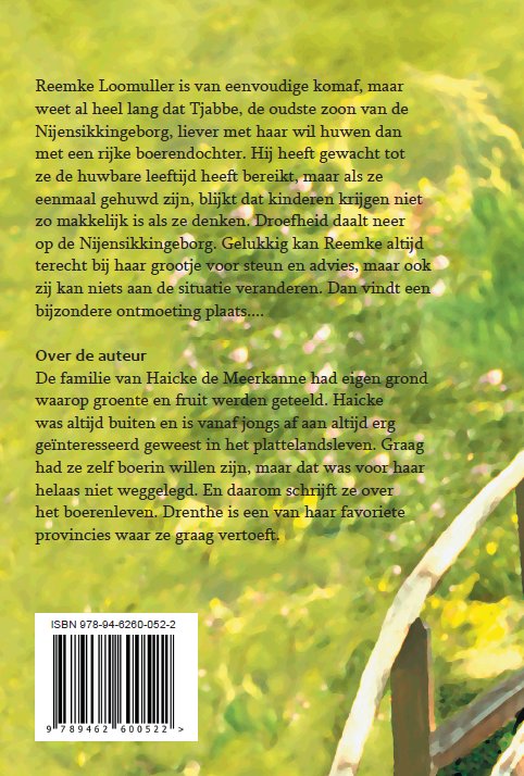 Achterkant van Tragiek en liefde voor Reemke
