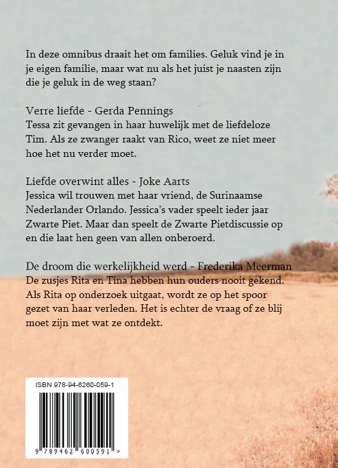 Achterkant van Familiegeluk omnibus