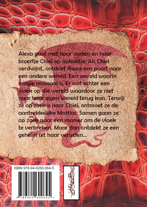 Achterkant van Drakenbloed