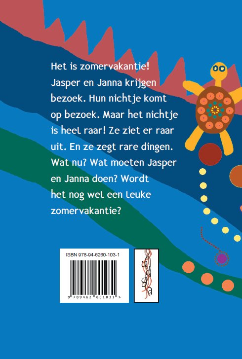 Achterkant van Het rare nichtje