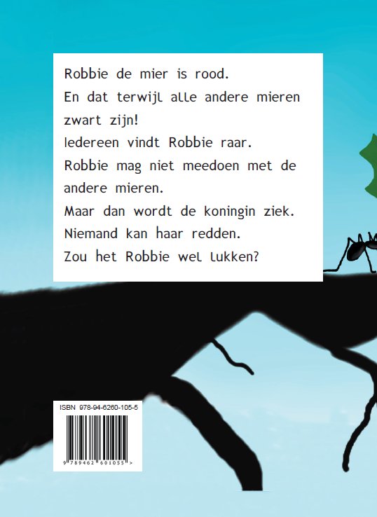 Achterkant van De rode mier