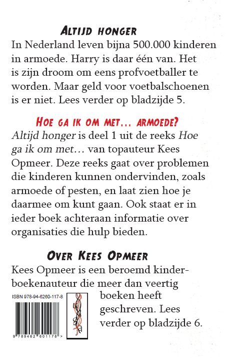 Achterkant van Altijd honger