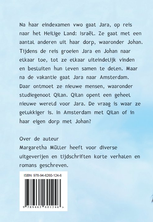 Achterkant van De juiste weg voor Jara