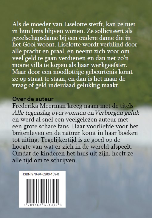 Achterkant van Méér dan geld