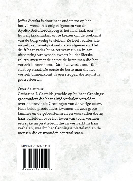 Achterkant van Niet de eerste de beste