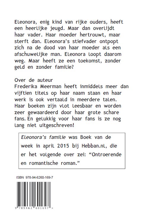 Achterkant van Eleonora's familie