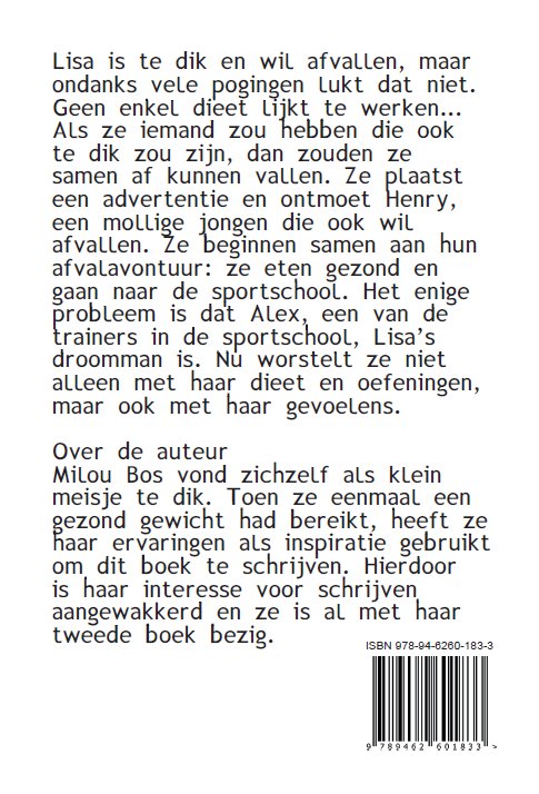 Achterkant van Mollige liefde