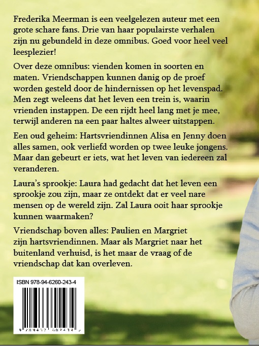 Achterkant van Van je vrienden moet je het hebben - Omnibus Groteletter 1 band