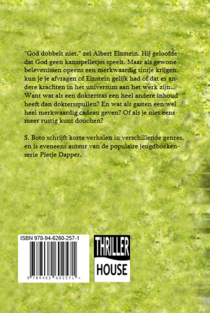 Achterkant van God dobbelt niet