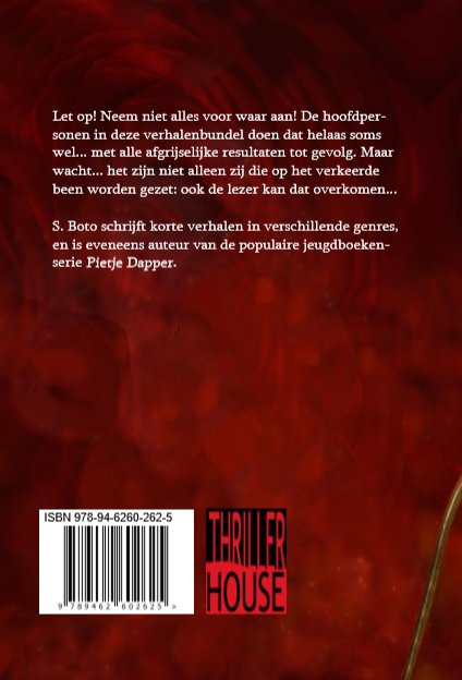 Achterkant van De roos en de doorn