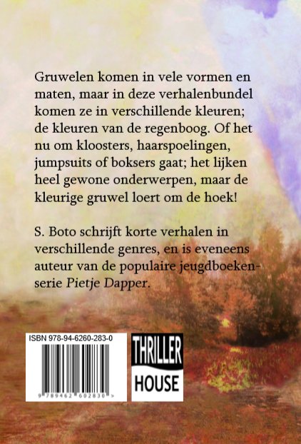 Achterkant van Gruwelijke regenboog