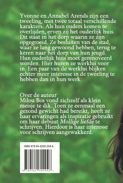 Achterkant van Door dik en dun