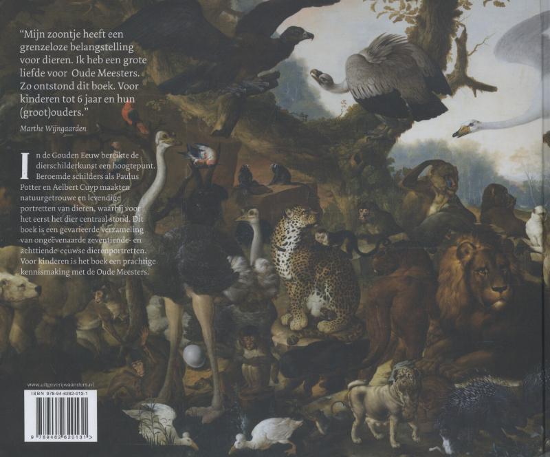 Achterkant van Het grote oude meester dierenboek